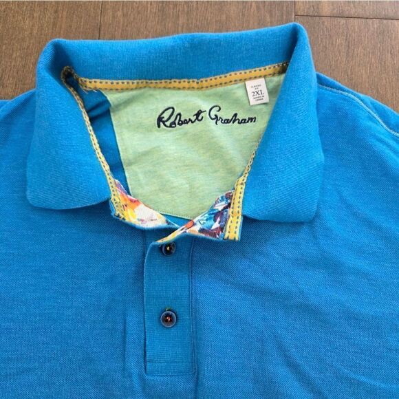 Robert Graham polo shirt top size XXL - Picture 8 of 11